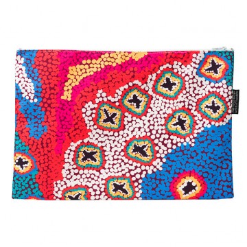 Aboriginal Art | Zip Bag | Ruth Stewart